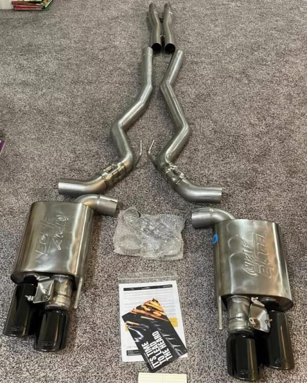 Borla ATAK Cat-Back (Active) w/Black Chrome Tips Brand New