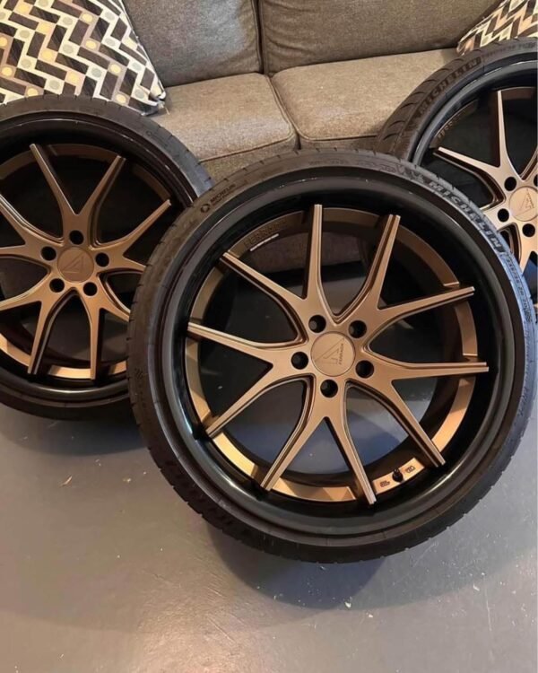 Ferrada FR2 20” 5X112 wheels with Michelin pilot sports tires - Image 4