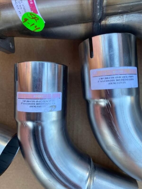 KOOKS Mustang GT 1-7/8" catted Headers - Image 3