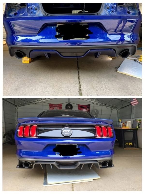 Mustang Carbon Fiber Type-AR Rear Diffuser. - Image 10
