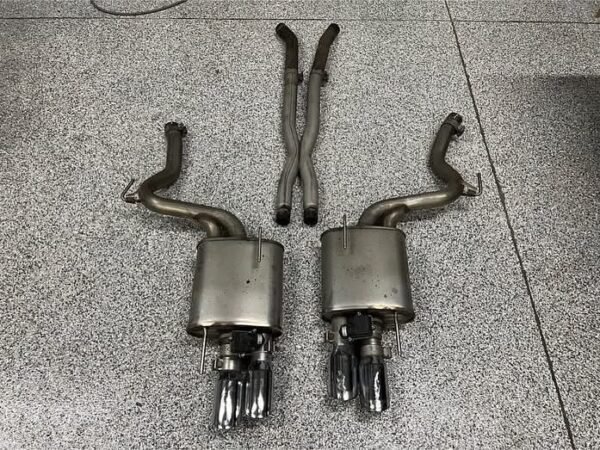 2015-2017 Ford Mustang GT 5.0L Roush Exhaust Quad Tip Active Exhaust Kit 421927