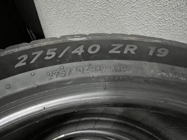 2 Ford Mustang 5.0 rear New Michelin Pilot Sport Tyres 275/40ZR19 - Image 3