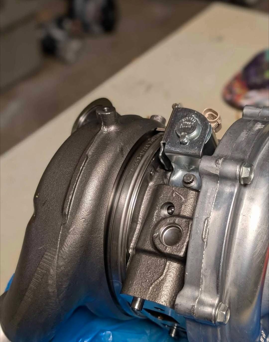 "Brand New Diesel Turbo for 2017-2025 Ford F-250/350/450 - Part # HC4Q-9G438-AD" - Image 4